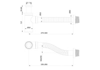 Сифон для раковины WONZON & WOGHAND, Черный матовый (WW-88SS101-MB) - Gidratop.ru изображение