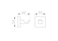 Крючок для ванной WONZON & WOGHAND POLO, Хром (WW-8915) - Gidratop.ru изображение