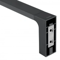 Полотенцедержатель Keuco Edition 11 11120130000, 45 см, цвет хром черный шлифованный - Gidratop.ru изображение