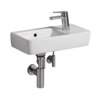 Раковина Geberit Renova Compact, 50 х 25 см белая, R/L - Gidratop.ru изображение