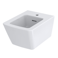 Биде подвесное 540*380*290 мм, цвет: белый - Gidratop.ru изображение