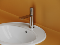 Раковина встраиваемая сверху CERAMICANOVA Sun с отверстием слива - перелива овальной формы 565x495x200 мм  цвет белый  арт. CN6079 - Gidratop.ru изображение