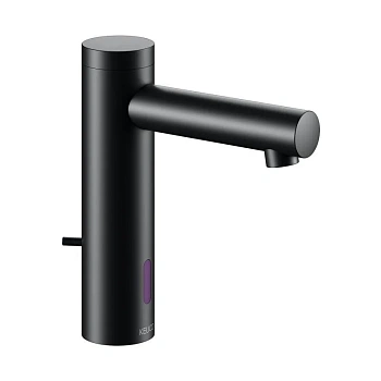 Смеситель Keuco Ixmo 59511371100 для раковины, сенсорный, цвет черный матовый