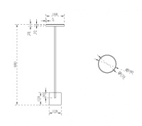 Стойка для ванной комнаты ABBER Stein AS1634 белая матовая - Gidratop.ru изображение