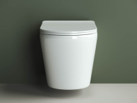 Подвесной унитаз Highlight Rimless - Gidratop.ru изображение