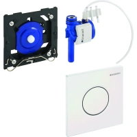 Ручной пневмопривод Geberit Sigma Type 01 HyTouch 116.011.21.5 для писсуара, глянцевый хром - Gidratop.ru изображение