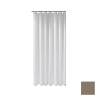 Штора для ванной Keuco Plan 14944000510, 140 х 180 см, трюфель/8 люверсов - Gidratop.ru изображение