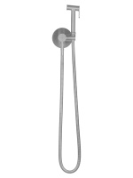 Смеситель с гигиеническим душем встраиваемый WONZON & WOGHAND STICK, Брашированный никель (WW-88829902-BN) - Gidratop.ru изображение