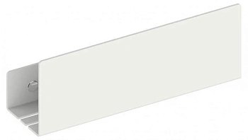 Полочка для душа Keuco со сливными прорезями и интегрированными крючками, цвет белый (RAL 9010), 24952510000