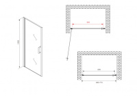 Душевая дверь ABBER Sonnenstrand AG04070M - Gidratop.ru изображение