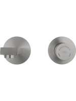 Смеситель для раковины встраиваемый WONZON & WOGHAND, Брашированный никель (WW-105-BS) - Gidratop.ru изображение