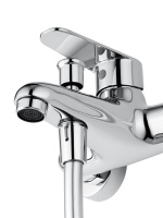 Смеситель для ванны с душевым гарнитуром WONZON & WOGHAND ALFA, Хром (WW-AE3205-CR) - Gidratop.ru изображение