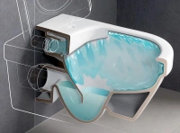 Подвесной безободковый унитаз Villeroy&Boch Architectura Plus 4687hr01, с микролифтом - Gidratop.ru изображение