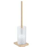 Ершик настенный для туалета Keuco Edition 11 11164039000, бронза шлифованная - Gidratop.ru изображение