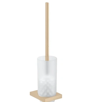 Ершик настенный для туалета Keuco Edition 11 11164039000, бронза шлифованная