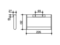 Полотенцедержатель Keuco Plan 14921 010000, 22.6 см, хром - Gidratop.ru изображение