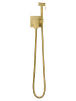 Смеситель с гигиеническим душем встраиваемый WONZON & WOGHAND, Брашированное золото (WW-88829903-BG) - Gidratop.ru изображение