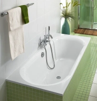 Ванна квариловая Villeroy&Boch Pavia 180 х 80 см UBQ180PAV2V-01, Quaryl®, Alpin - Gidratop.ru изображение