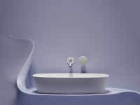 Умывальник чаша накладная овальная (цвет Белый Матовый) Element 600x380x138мм - Gidratop.ru изображение