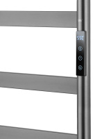 Полотенцесушитель электрический напольный WONZON & WOGHAND BREMEN, Темный графит (WW-A207-GM) - Gidratop.ru изображение