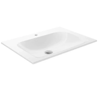 Раковина Keuco Plan 32950316501 65 см 1 отверстие под смеситель, белый - Gidratop.ru изображение