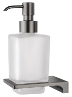 Дозатор мыла WONZON & WOGHAND ECLIPSE, Темный графит (WW-9133-BGM) - Gidratop.ru изображение