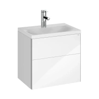 Комплект мебели Keuco Royal Reflex 50 см подвесной, белый, петли слева / петли справа - Gidratop.ru изображение