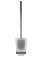 Туалетный ершик в комплекте WONZON & WOGHAND ECLIPSE, Темный графит (WW-9129-GM) - Gidratop.ru изображение