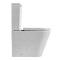 Унитаз-компакт безободковый со смывом TORNADO BelBagno FLAY-TOR BB2149CP-TOR/BB2149T/BB865SC - Gidratop.ru изображение