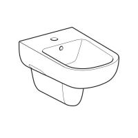 Биде Geberit Smyle 500.216.01.1 подвесное, цвет белый - Gidratop.ru изображение