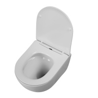 Унитаз подвесной безободковый BelBagno AMANDA-TOR BB051CH-TOR-FC/BB051SC - Gidratop.ru изображение