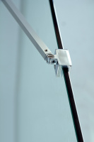 душевая перегородка универсальная LIBERTA-L-1-TB-80-C-Cr - Gidratop.ru изображение