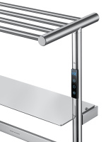 Полотенцесушитель электрический WONZON & WOGHAND DÜSSELDORF, Хром (WW-A208-CR) - Gidratop.ru изображение