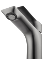 Смеситель для раковины WONZON & WOGHAND BRILLIANT, Темный графит (WW-88018079-BGM) - Gidratop.ru изображение