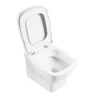 Унитаз подвесной безободковый BelBagno LAGO BB128CH/BB128SC - Gidratop.ru изображение