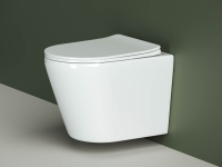 Подвесной унитаз Highlight Rimless - Gidratop.ru изображение