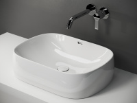 Умывальник чаша ELEMENT2 накладная овальная 540x400x145мм - Gidratop.ru изображение
