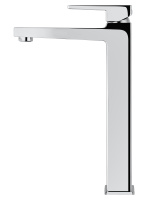 Смеситель для раковины высокий WONZON & WOGHAND CUBE 2.0, Хром (WW-88019068-CR) - Gidratop.ru изображение