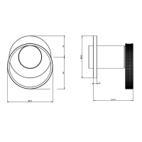 Gessi Anello встраиваемый однорычажный смеситель на 1 выход, цвет: Black Metal Brushed PVD - Gidratop.ru изображение