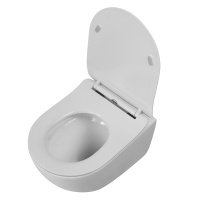 Унитаз подвесной безободковый BelBagno AMANDA-TOR BB051CH-TOR-FC/BB2034SC - Gidratop.ru изображение