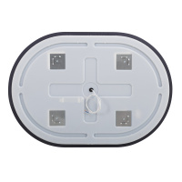 Зеркало с контурной подсветкой и реверсивнаятчиком движения CZR-SPC-VAGUE-1200-700-MOV, 12V, 220-240V, 1200x700x30 - Gidratop.ru изображение