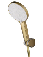 Смеситель для душа с термостатом WONZON & WOGHAND INN 3, Брашированное золото (WW-B2065-A-BG) - Gidratop.ru изображение
