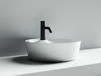 Умывальник чаша накладная круглая  Element 435x435x135мм - Gidratop.ru изображение