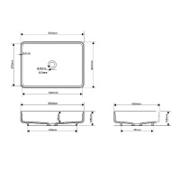 Раковина накладная ABBER Stein AS2629 белая матовая - Gidratop.ru изображение
