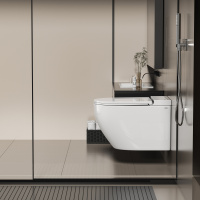 Унитаз ABBER Bequem AC1126P подвесной белый с импульсным смывом - Gidratop.ru изображение