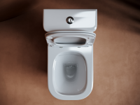 Напольный  унитаз с бачком Alfa Rimless - Gidratop.ru изображение