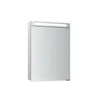 Зеркальный шкаф Keuco Royal E-One 44304171000, 50 см, с подсветкой, алюминий серебристый - Gidratop.ru изображение