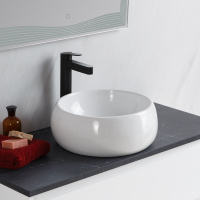 Раковина накладная керамическая круглая BB1065 - Gidratop.ru изображение