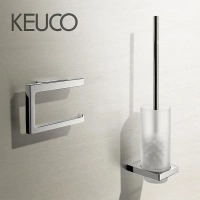 Держатель туалетной бумаги Keuco Edition 11 11162050000, цвет никель шлифованный - Gidratop.ru изображение