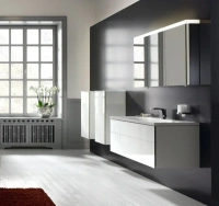 Тумба с раковиной Keuco Royal Reflex 34070 140000+34071 311001, 100 см, корпус и фасад трюфель - Gidratop.ru изображение